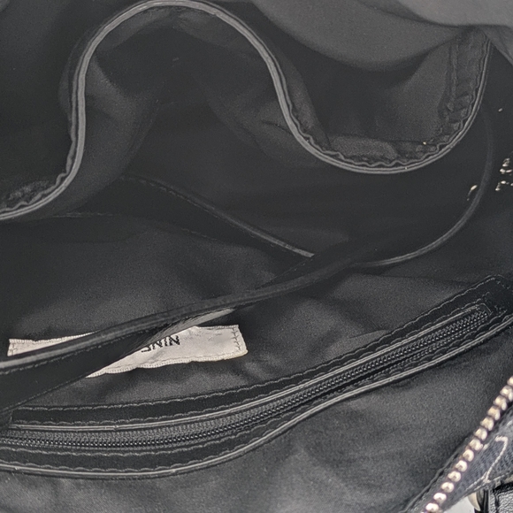 Nine West Black & Silver Patterned Handbag - Picture 8 of 11